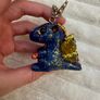 TY Beanie Boos Mini Boo Figures Series 3 SAFFIRE the Blue Dragon (approx. 2 inch) Used Please see photos Image 6