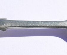 Vintage Sterling Silver Spoon hallmark S - "W & H.S" William Haverstick 8,8g
