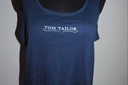 Tom Tailor navy vest top size XXL UK22 EU50 Postage included