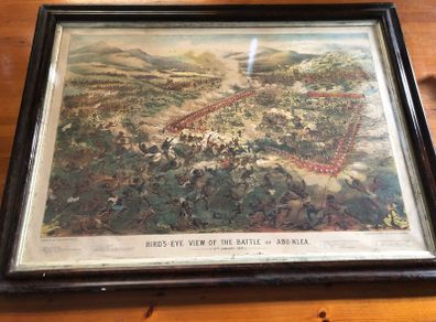 Military battle prints