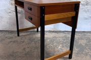 Vintage Teak Desk, German, 1970s