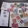 A box with collection of stamps from Great Britain Image 8