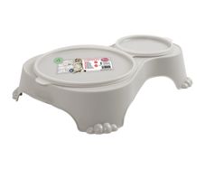 Pet Nova Cat Bowl Gray 1L + 0.28L