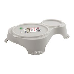 Pet Nova Cat Bowl Gray 1L + 0.28L