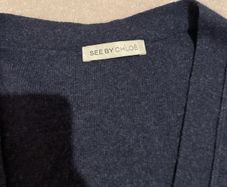 See by Chloe navy ladies cardigan