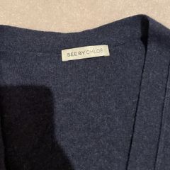 See by Chloe navy ladies cardigan