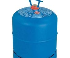 blue small bottle gas