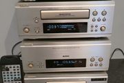 Audiophile Set Denon Gold Hi-class Exelent Tape Cd Radio Amp Remote User Manual