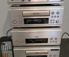 Audiophile Set Denon Gold Hi-class Exelent Tape Cd Radio Amp Remote User Manual