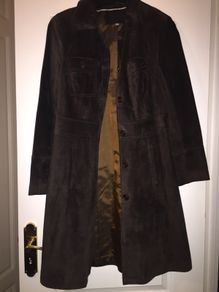 Marks and Spencer Vintage Suede coat