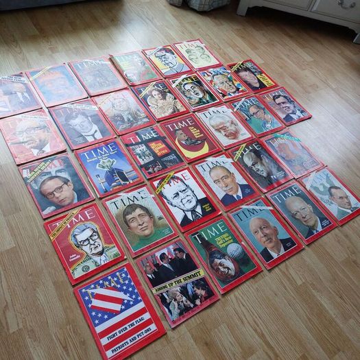 Vintage TIME Magazines Collection 1964 to 1973 32 Issues