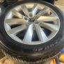 Set of 4 Skoda superb alloys (genuine)+ new tyres -can meet Image 2