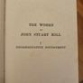 Considerations On Representative Government. By John Stuart Mill.1905 Hardback In Good Condition. See Photos For Same. Image 10