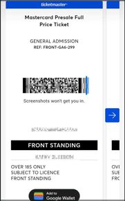 Prodigy Ticket