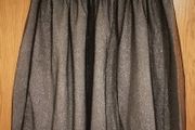 Silver skirt with black tulle Pull&amp;Bear
