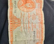 Lady Lavery 10 shilling note