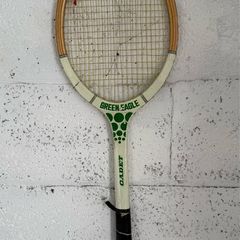 Vintage Green Eagle Cadet Wooden Tennis Racquet - Decorative/Prop