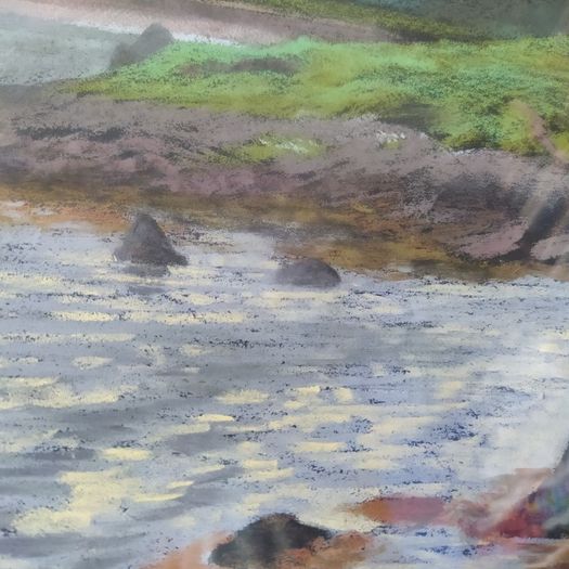 Original Pastel by Robert Gordon Sellar, ARUA,