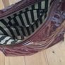 Stunning Lulu Guinness Designer Maroon Patent Leather Bag Image 6
