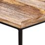 Coffee Table Solid Mango Wood 48x48x40 cm Image 8
