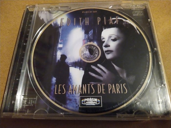 Edith Piaf - Les Amants De Paris Cd
