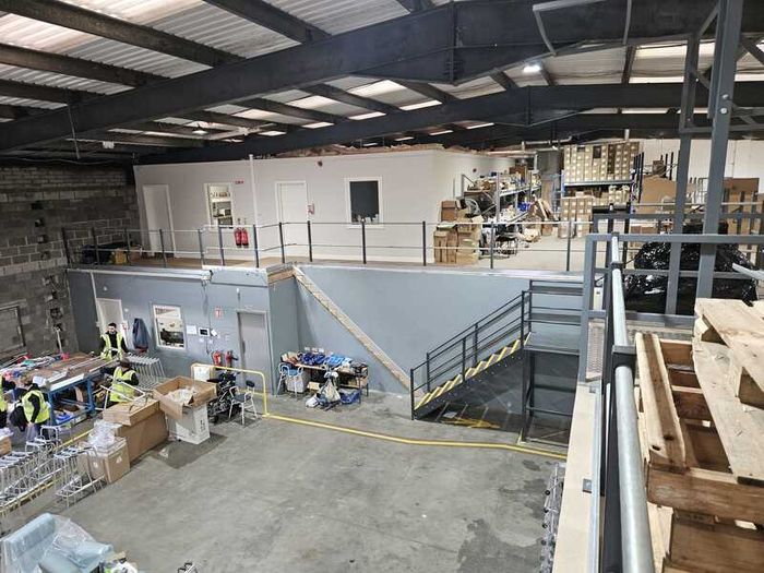 Mezzanine (Designed, Built & Installed)