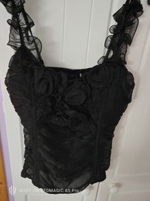 Black Sexy Top Brand New