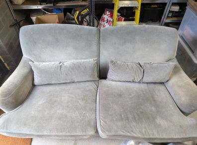 Tetrad 2 Seater Sofa, Light Grey, Quality Furniture