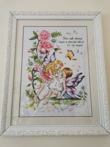 Handmade Cross Stitch Embroidy - you are special