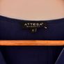 Navy Blue Long sleeve Maternity Top - Attesa Image 2