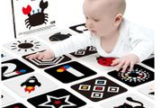 Thicker &amp; Wider Black and White Sensory Baby Book Toys for 0-6 Months