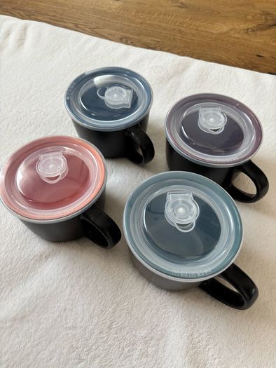 Brand New Mug Bowls With Lids