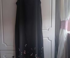 Black Sleeveless Maxi Dress