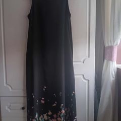 Black Sleeveless Maxi Dress