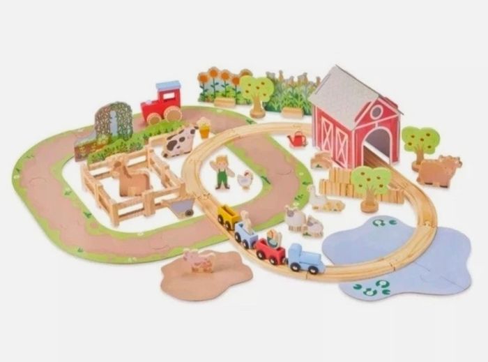 Aldi Farm Train Set