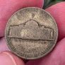 1943 usa silver 5 cent(war nickel) Image 2