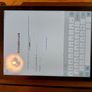 Apple IPAD Air 1st Generation, 32GB, Space Gray, in case with Keyboard, Activation Locked, crack on screen, works fine Image 7