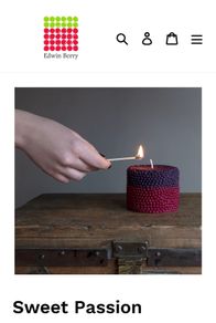edwin berry sweet passion candle