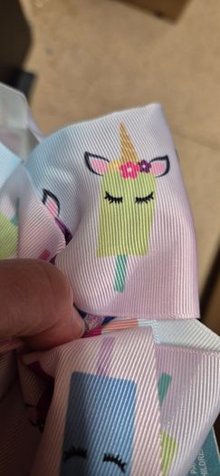 JoJo Siwa Signature Large Unicorn Popsicle Bow