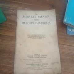 Morris Minor 1000 drivers handbook
