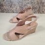 Womens Clarks Kyarra Aster Light Tan Leather Sandals Wedges Shoes Size Uk 5.5 D Eu 39 Brand New Image 5