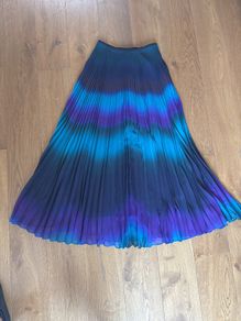 Karen Millen maxi pleated skirt size 8