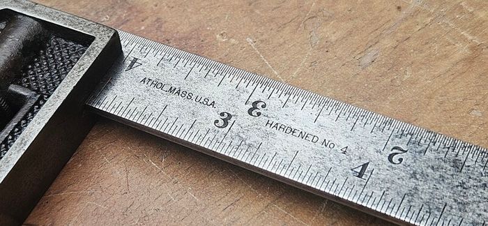Starrett 6" combination square