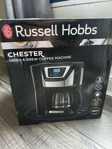 Russell Hobbs grind and brew coffee machine