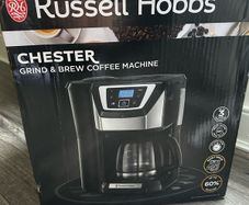Russell Hobbs grind and brew coffee machine
