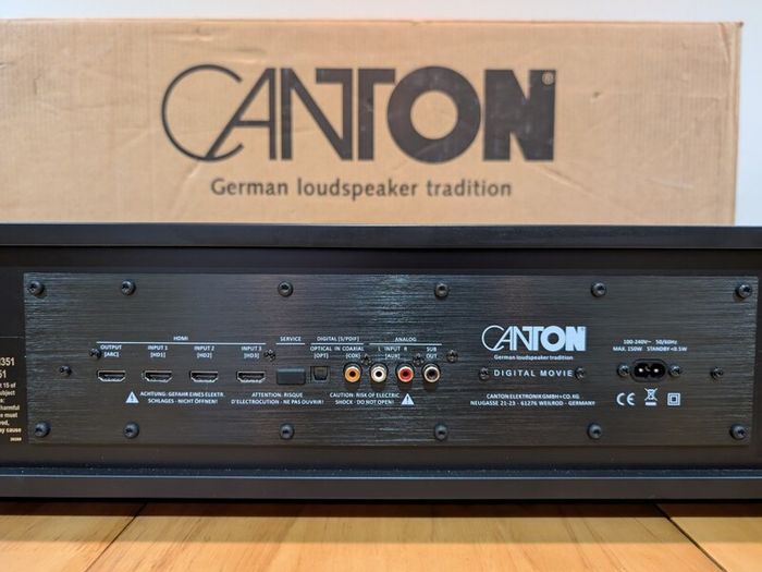Canton DM90.3 Soundbar / Sounddeck