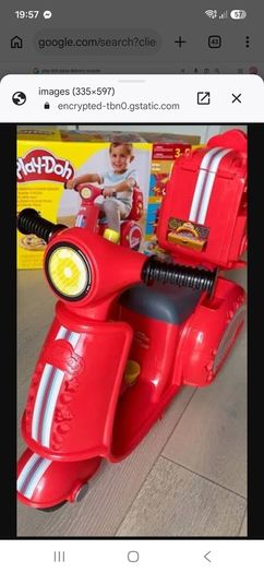 Play-Doh Pizza Delivery Scooter ride-on