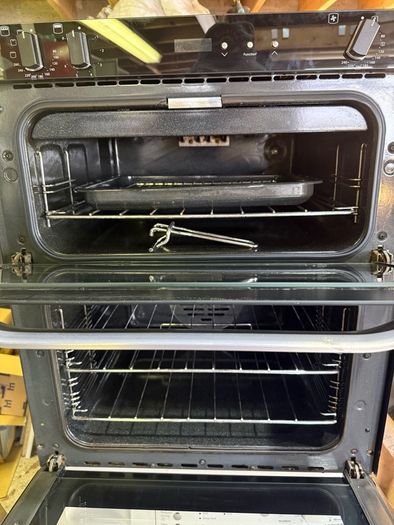 Belling double oven with grill