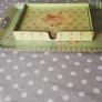 Vintage tray and placemats. Image 2