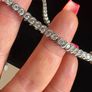 Sterling Silver tennis bracelet Image 2